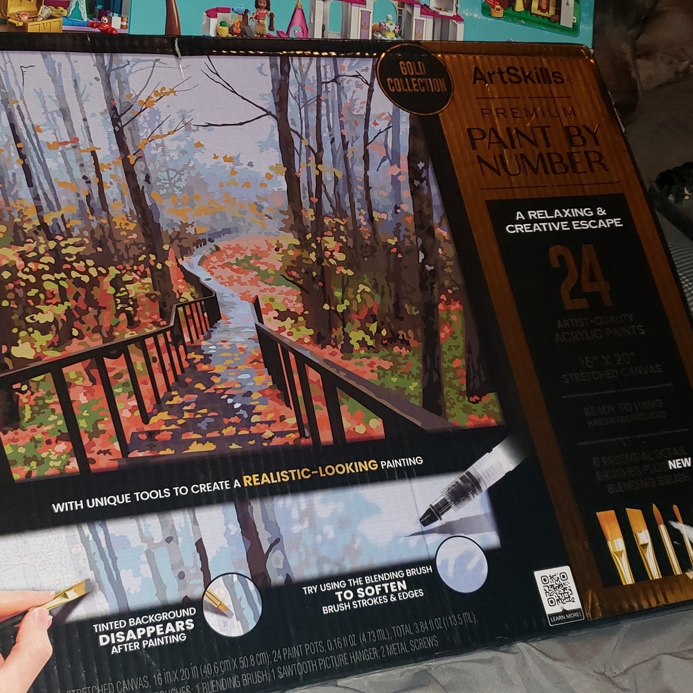 Premium Paint by Number Kit - Autumn Path